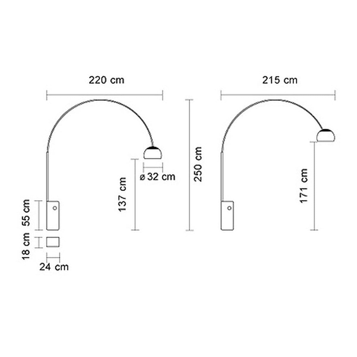 scheepsbouw Teleurgesteld Motivatie Flos Arco LED - LiD Design