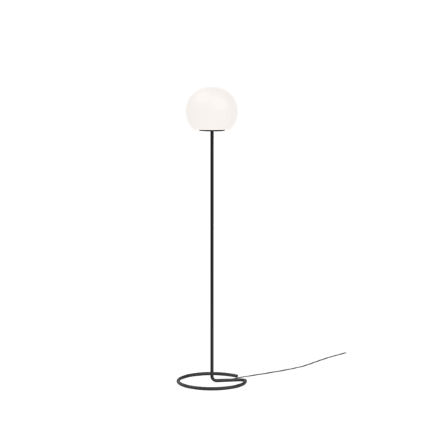 DRO LED 3.0 terra - nero e vetro opalino bianco