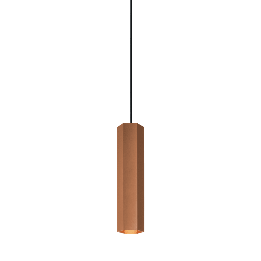 Trio Jacob Lampada a Sospensione, Sfera, Diametro 40 cm E27, Rame Antico, metallo