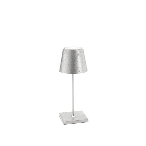 Ai Lati POLDINA MINI rechargeable table - silver leaf
