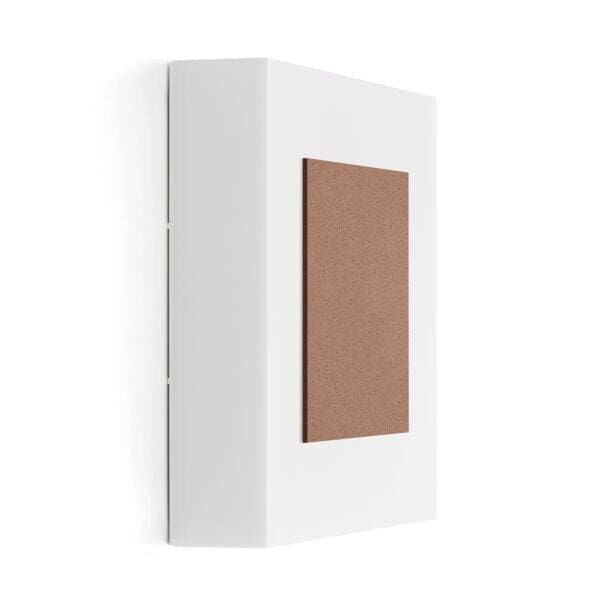 Lombardo ART 250 Mask LED 3000K - Diffuser poliglass - outdoor - corten