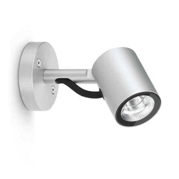 Lombardo AGO Wall LED 3000k - Diffusore trasparente - grigio