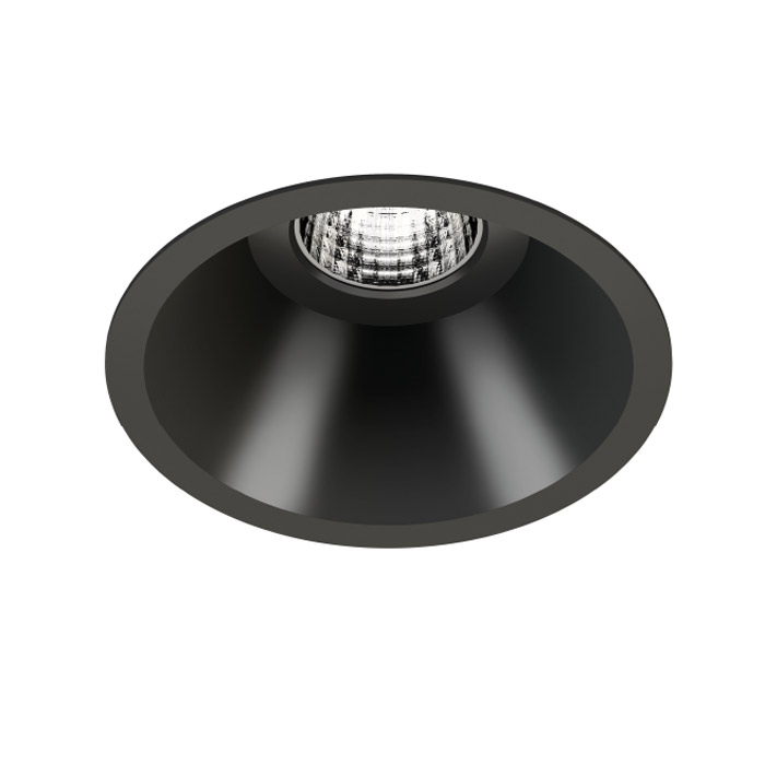 Light M Arkoslight SHOT LIGHT M 2 3000K - ceiling recessed- black - LiD Design