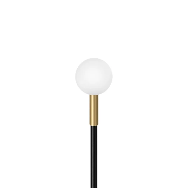 LOMBARDO LINFA O 120 3000k 3V - terra - nero e ottone - outdooor