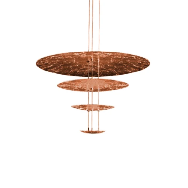 Catellani & Smith MACCHINA DELLA LUCE MOD. A  - sospensione - foglia rame