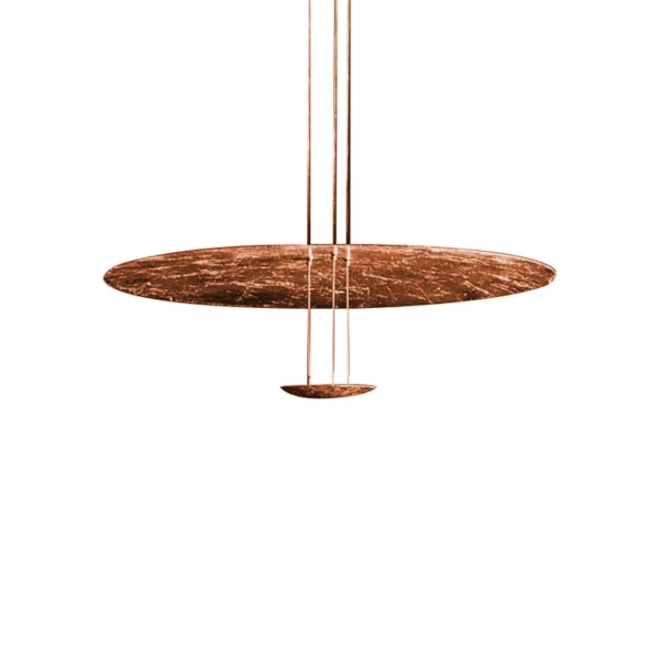 Catellani & Smith MACCHINA DELLA LUCE MOD. B  - sospensione - foglia rame