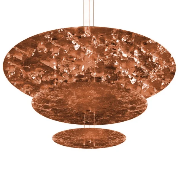 Catellani & Smith MACCHINA DELLA LUCE MOD. C  - sospensione - foglia rame