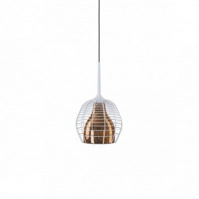 Lodes DIESEL LIVING WITH LODES - CAGE LARGE white bronze