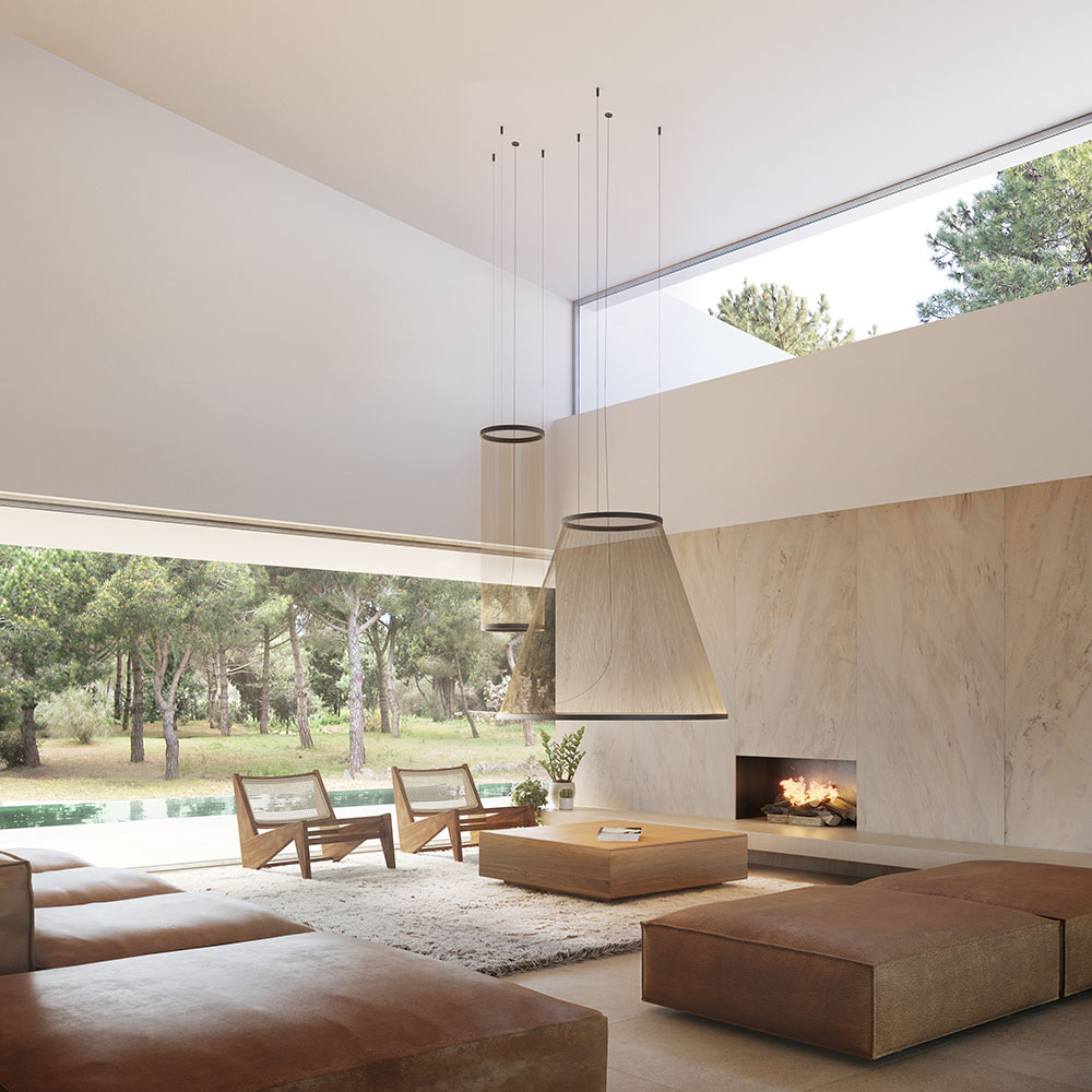 Vibia Array 1875 1-10V, Remote Micro - beige M1 - LiD Design