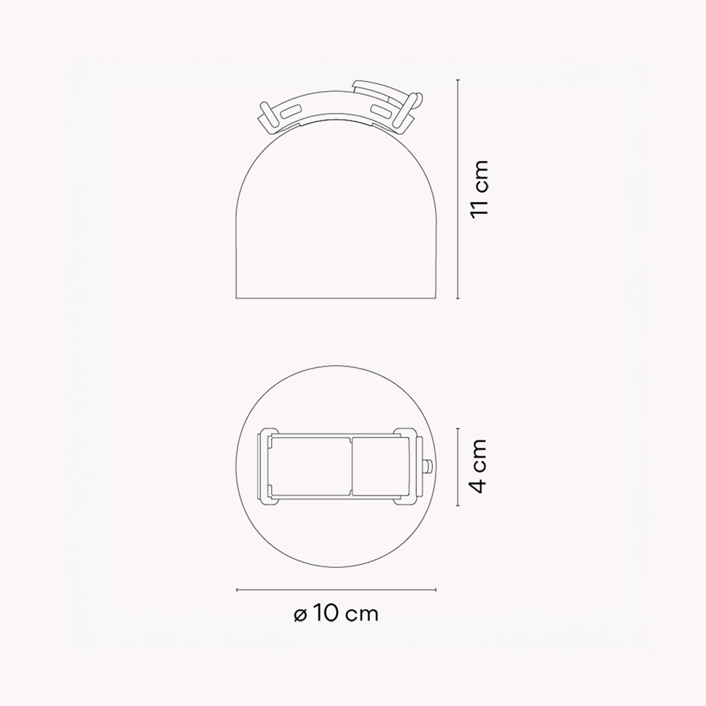 Vibia PLUSMINUS Spotlight 6210 - 2700K - On/Off - black - LiD Design