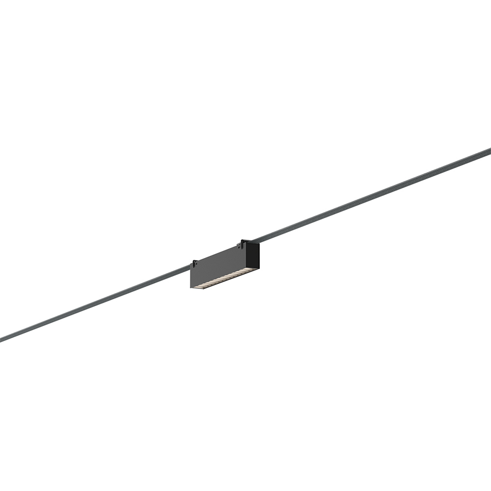 Vibia PLUSMINUS Linear Low UGR 6275 - 2700K On/Off - black - LiD Design