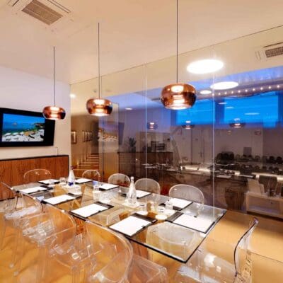 Illuminazione sala meeting